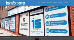 Desktop Screenshot of inforserversl.com